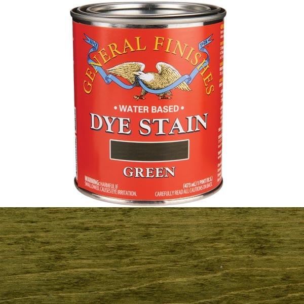 Water Based Dye - Color:Green - Size:1 Pint